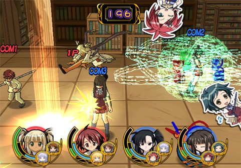 Mahou Sensei Negima!? Neo-Pactio Fight!!  in-game screen image #2 