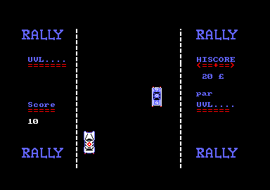 Rally CPC in-game screen image #1 