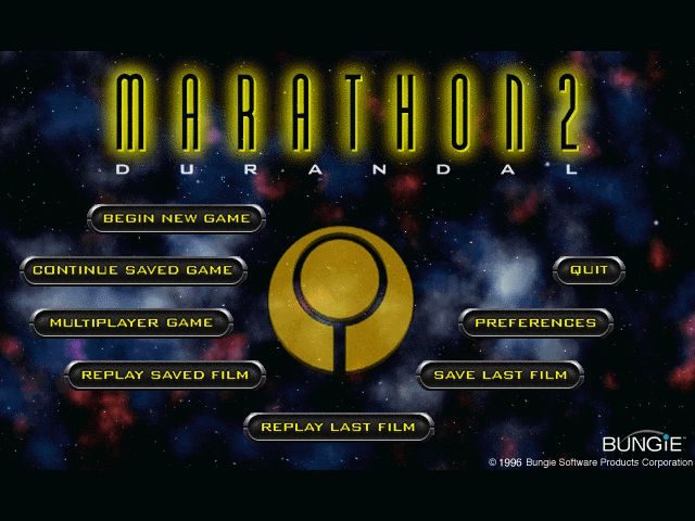 Marathon 2: Durandal title screen image #1 