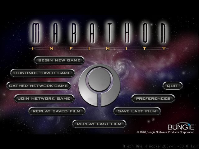 Marathon Infinity title screen image #1 