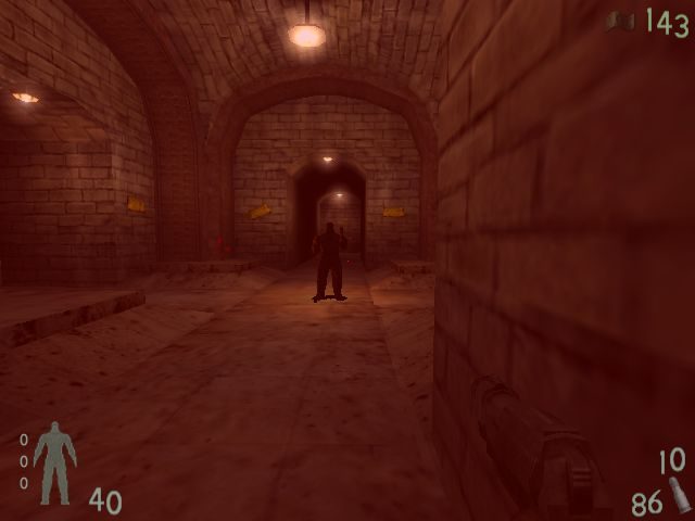 Kingpin: Life of Crime in-game screen image #1 Oh, it hurts, more than it seems to.