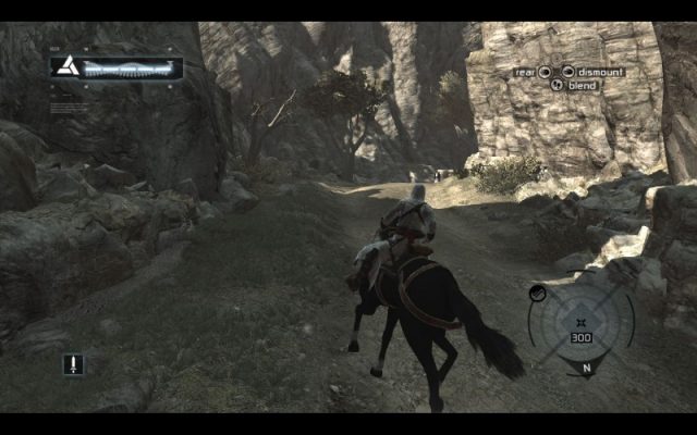 Assassin's Creed  in-game screen image #5 Travel through the Kingdom is preferably done by horse.