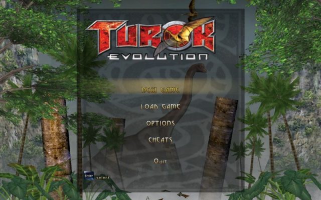 Turok: Evolution  title screen image #1 