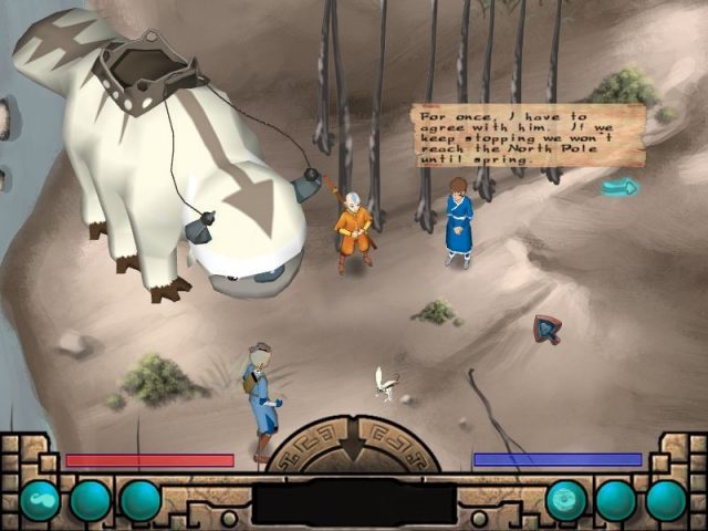 Avatar: The Last Airbender  in-game screen image #2 