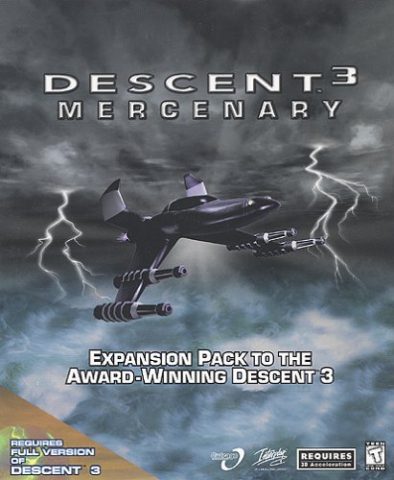 Descent³: Mercenary  package image #1 