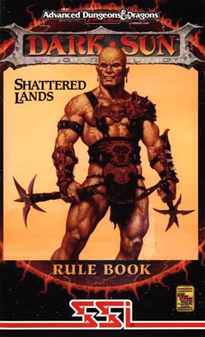 Dark Sun: Shattered Lands in-game screen image #2 Rule Book / Manual