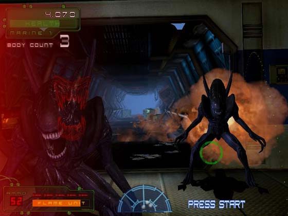 Aliens: Extermination in-game screen image #2 