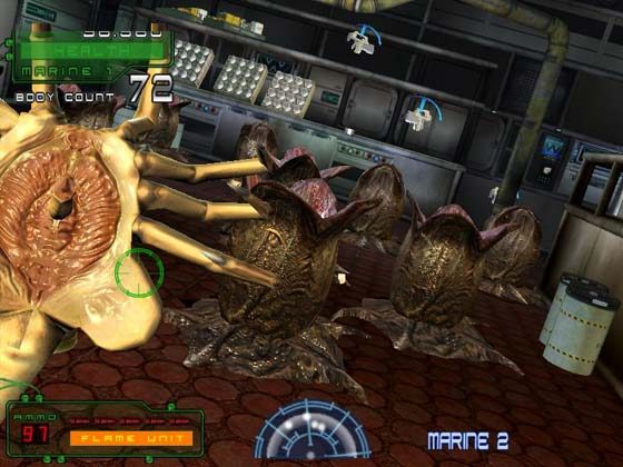 Aliens: Extermination in-game screen image #1 