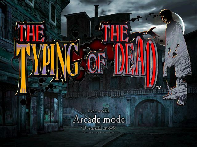 The Typing of the Dead  title screen image #1 Main menu