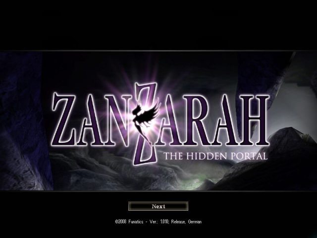 Zanzarah: The Hidden Portal  title screen image #2 