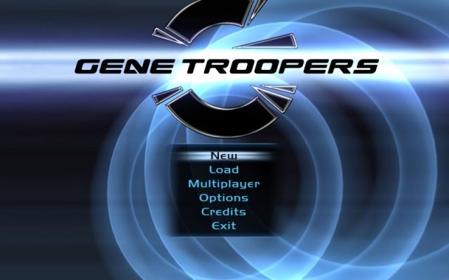 Gene Troopers  title screen image #1 