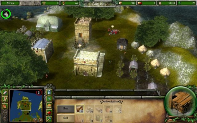 Stronghold Legends in-game screen image #1 