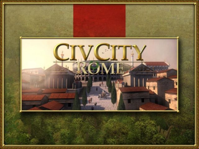 CivCity: Rome  title screen image #2 
