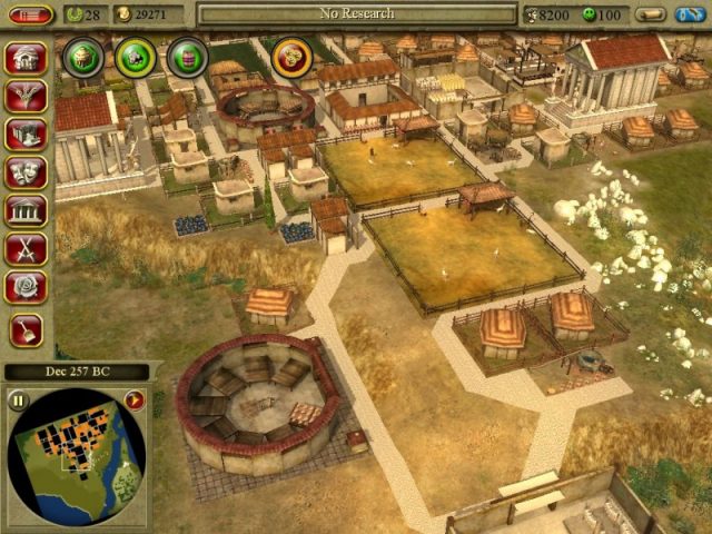 CivCity: Rome  in-game screen image #1 
