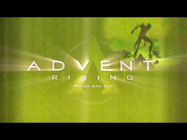 Advent Rising  title screen image #1 Single frame of the animated title screen