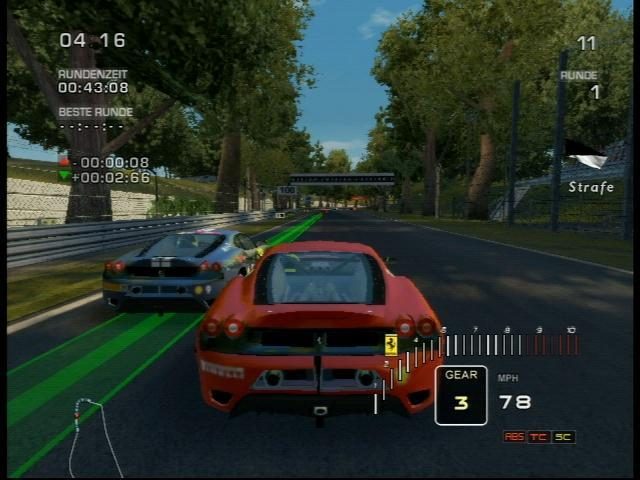 Ferrari Challenge - Trofeo Pirelli in-game screen image #1 