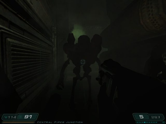 Doom 3  in-game screen image #3 That you, pa?
