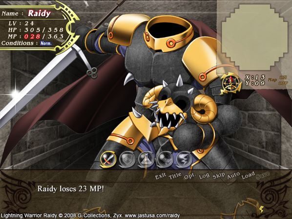 Lightning Warrior Raidy  in-game screen image #6 