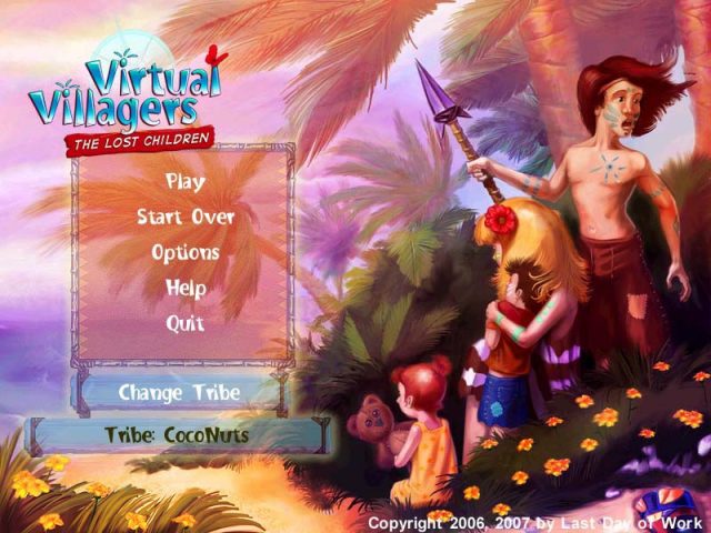 Virtual Villagers: The Lost Children  title screen image #1 