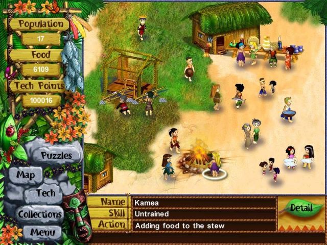 Virtual Villagers: The Lost Children  in-game screen image #1 
