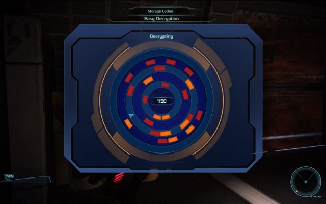 Mass Effect  in-game screen image #2 Hacking minigame
