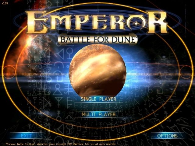 Emperor: Battle for Dune title screen image #1 