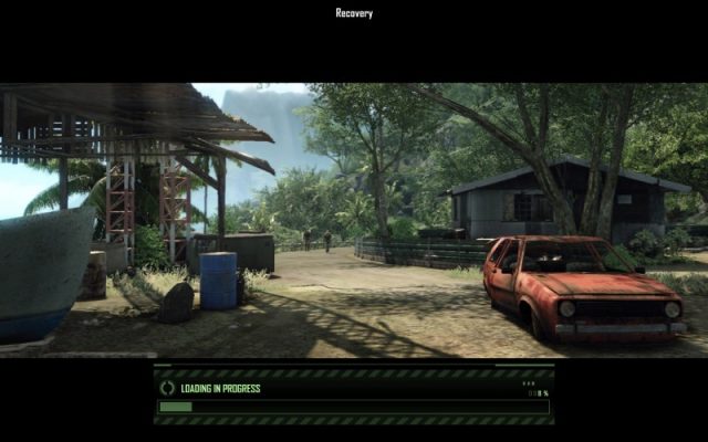 Crysis  in-game screen image #4 Loading screen for the mission "Recovery"