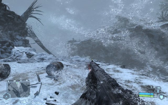 Crysis  in-game screen image #2 Freezing over