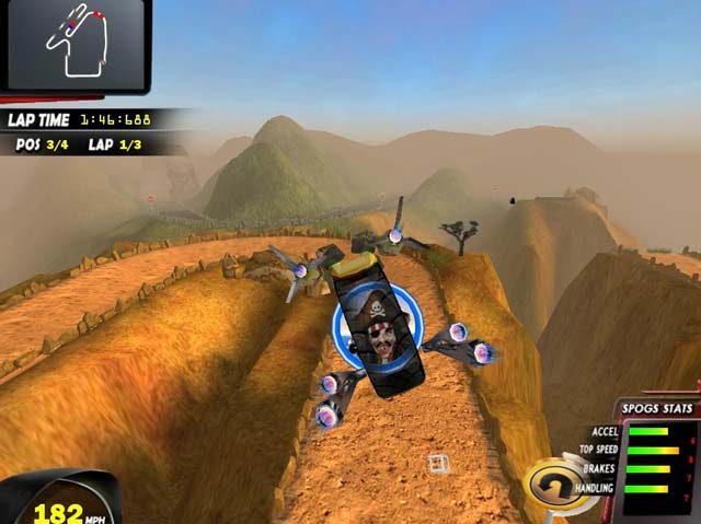 SPOGS Racing in-game screen image #1 
