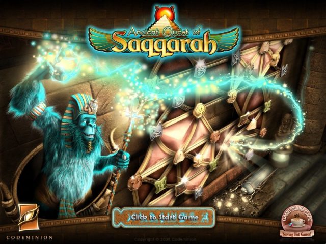 Ancient Quest of Saqqarah title screen image #2 