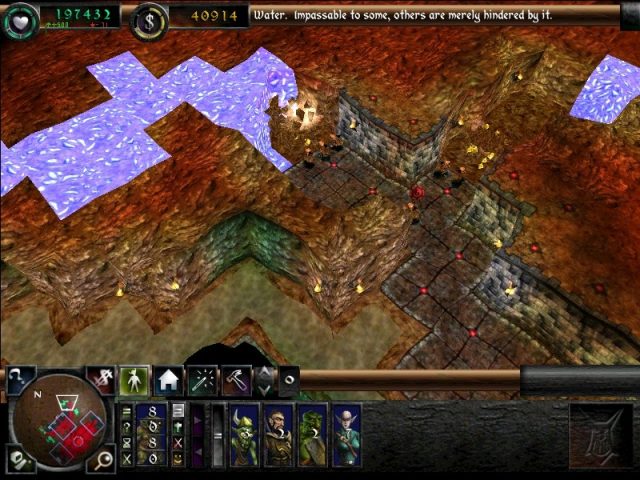 Dungeon Keeper 2  in-game screen image #3 Imps hard at work