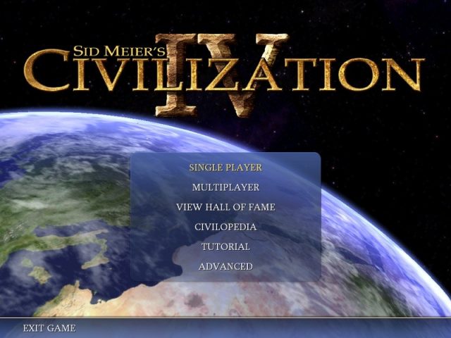 Civilization IV  title screen image #1 