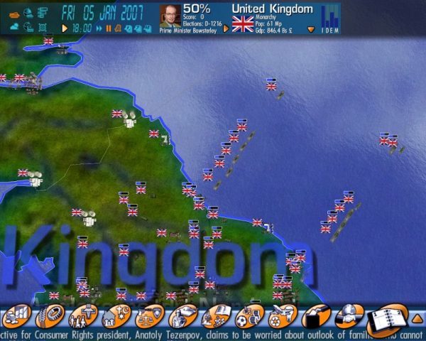Geo-Political Simulator  in-game screen image #1 