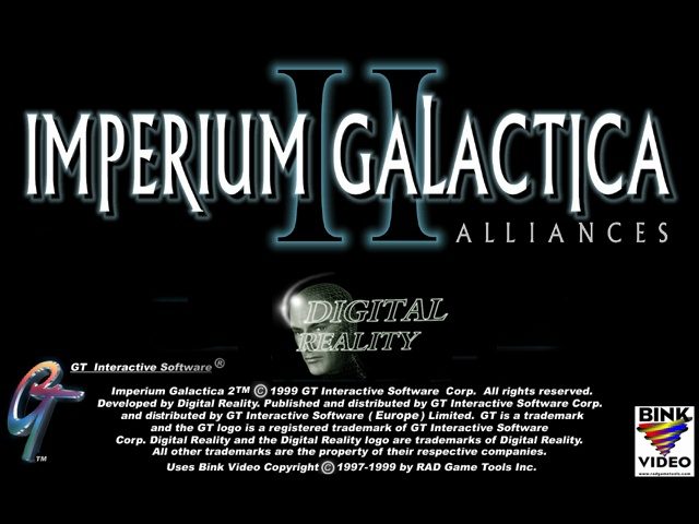 Imperium Galactica II: Alliances  title screen image #1 