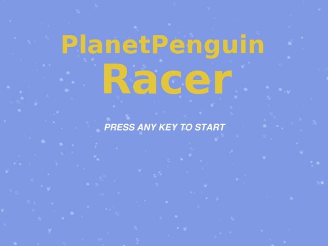 Tux Racer  title screen image #2 from PPRacer