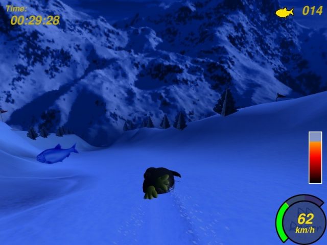 Tux Racer  in-game screen image #2 from PPRacer