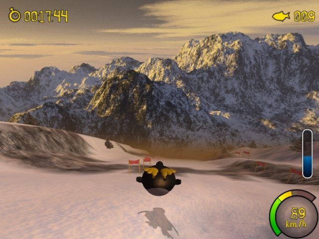 Tux Racer  in-game screen image #1 from ETRacer