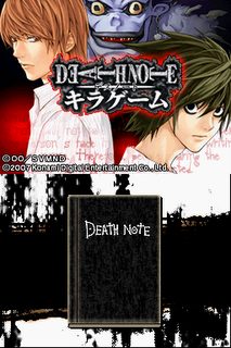Death Note: Kira Game  title screen image #1 