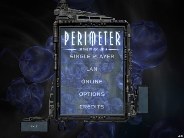 Perimeter  title screen image #2 Main menu