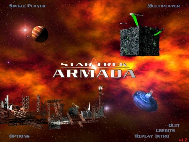 Star Trek: Armada title screen image #1 