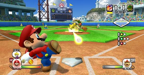 Mario Super Sluggers  in-game screen image #1 