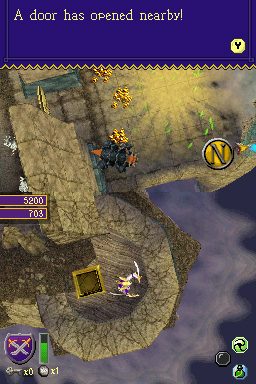 Gauntlet DS in-game screen image #1 