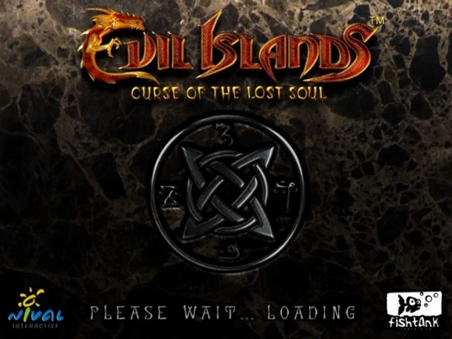 Evil Islands  title screen image #2 Title and loading screen