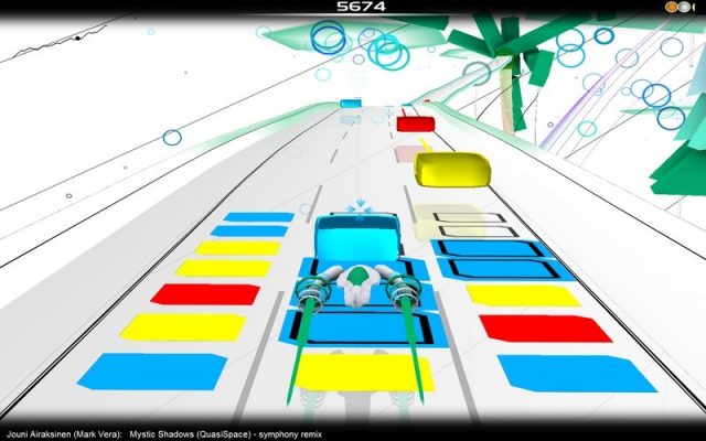 Audiosurf  in-game screen image #1 