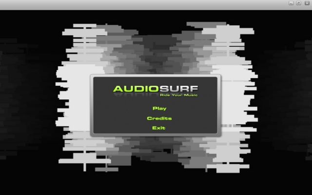 Audiosurf  title screen image #1 