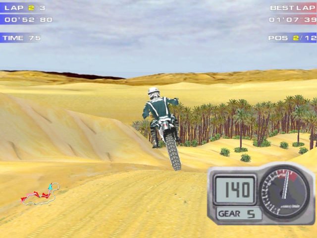 Moto Racer 2 in-game screen image #3 