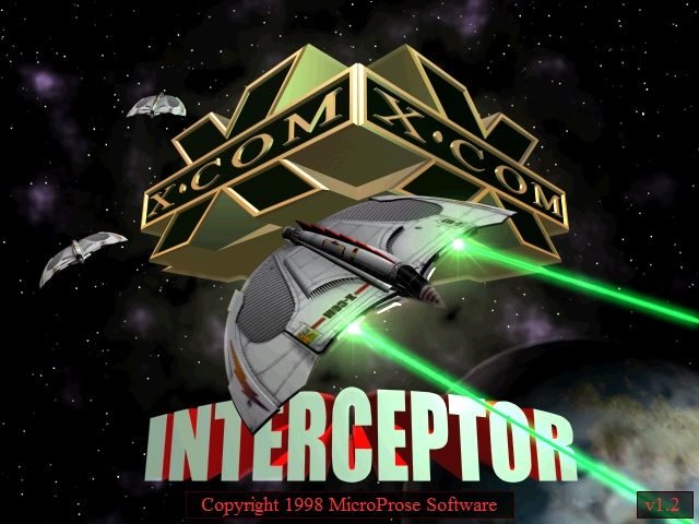 X-COM: Interceptor title screen image #1 