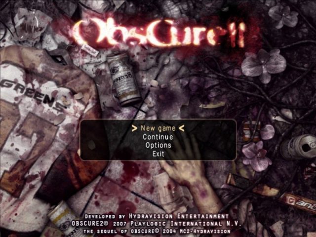 ObsCure II  title screen image #1 