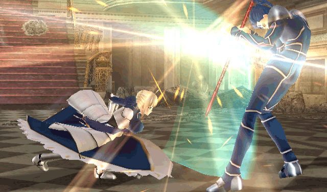 Fate/unlimited codes  in-game screen image #1 