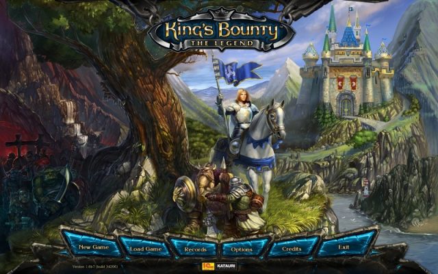 King's Bounty: The Legend  title screen image #1 